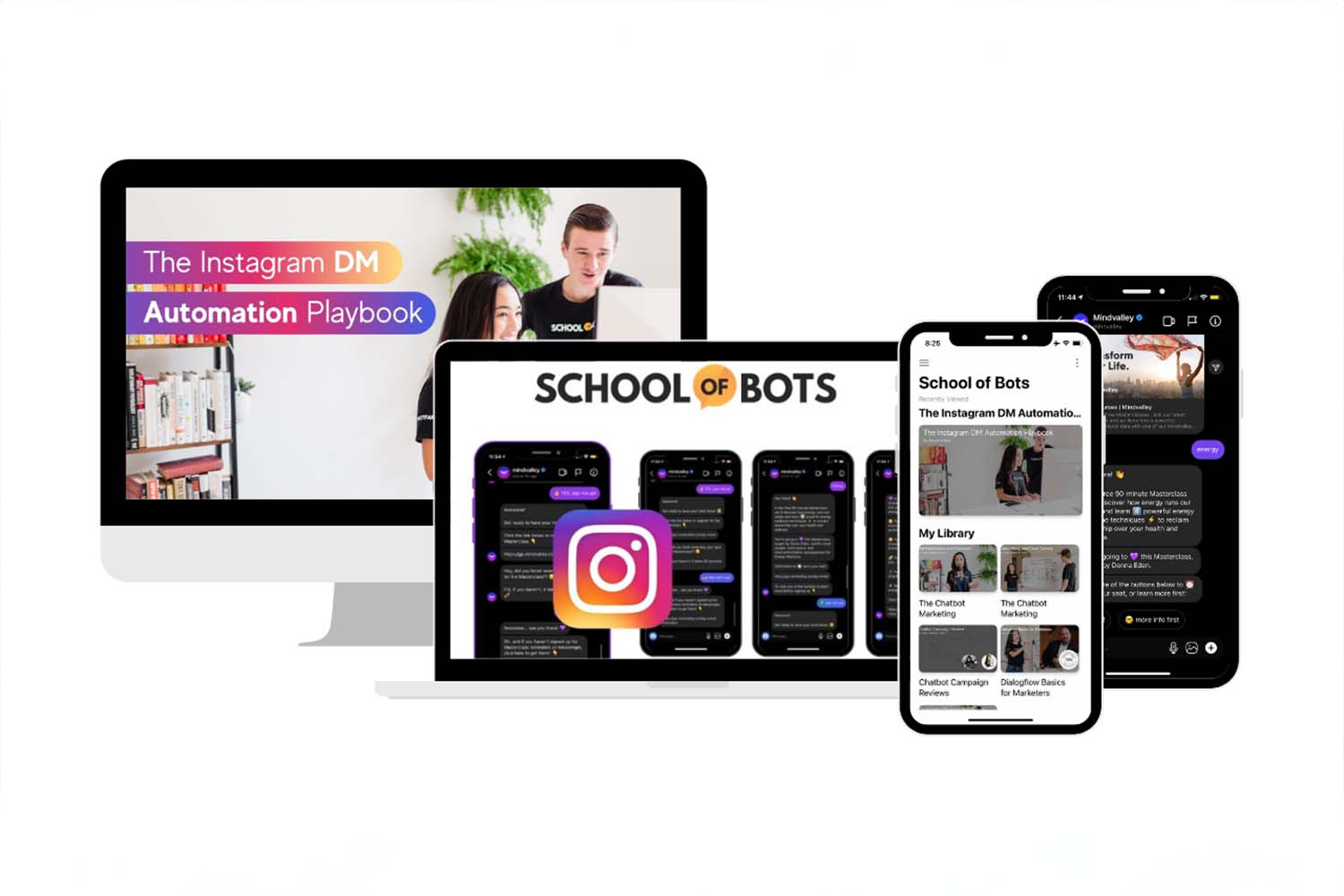 School Of Bots - The Instagram DM Automation Playbook course /masterclass free Download