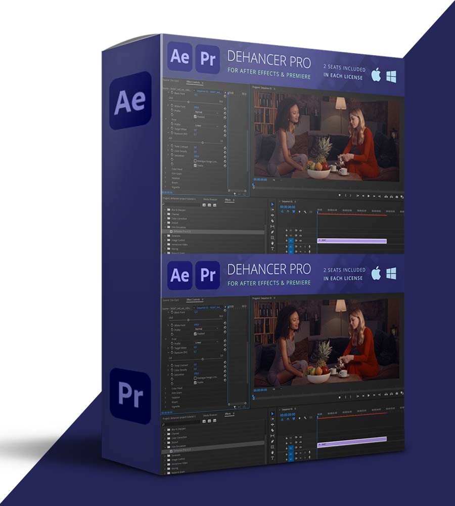 Dehancer Pro for Premiere Pro & After Effects Free Download